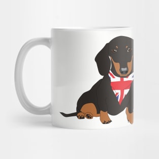 Great British Sausage Dog Mug